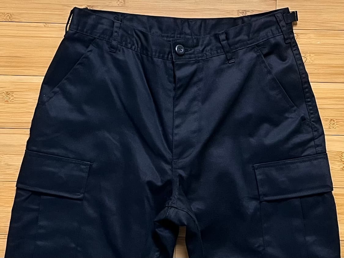 밀리터리 블랙 카고팬츠 W27 TO 31 상품이미지3