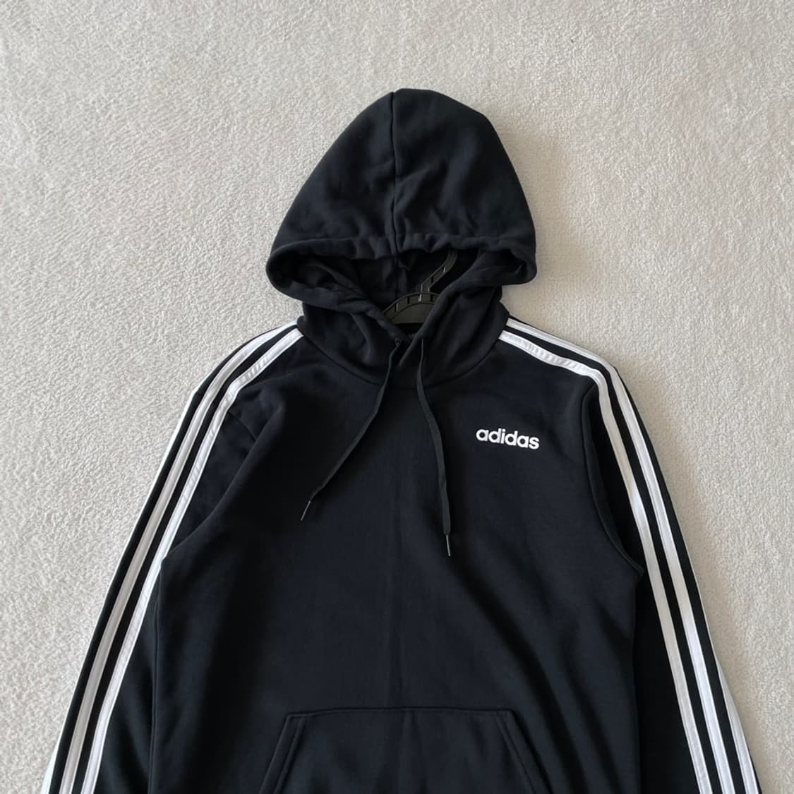 M 아디다스 블랙 후드티 95 상품이미지2