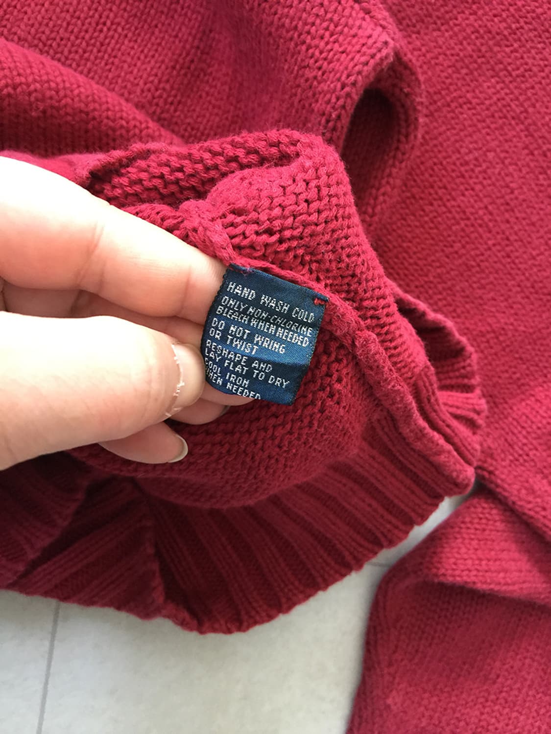 (MAN) 폴로랄프로렌 니트스웨터 XL 상품이미지6