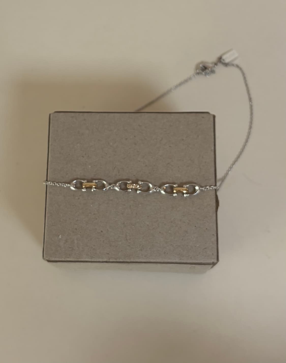 코치 목걸이 링크드 시그니처 네크리스 상품이미지2