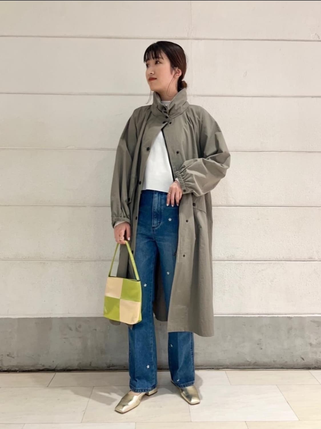 뷰티앤유스 나일론 후드 코트 상품이미지8