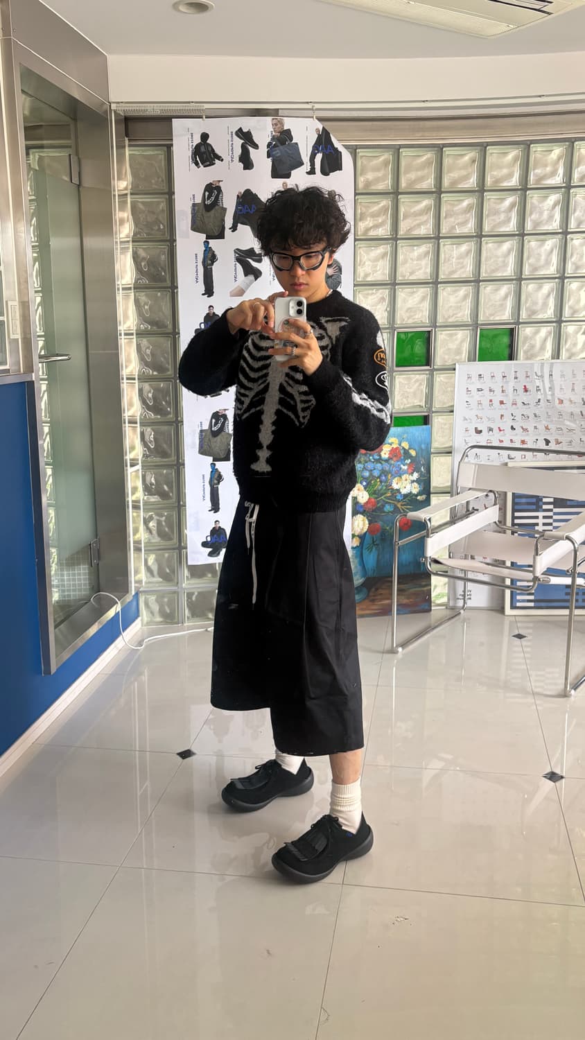 X RED KAP 2tuck wide baggy shorts 버뮤다팬츠 상품이미지2