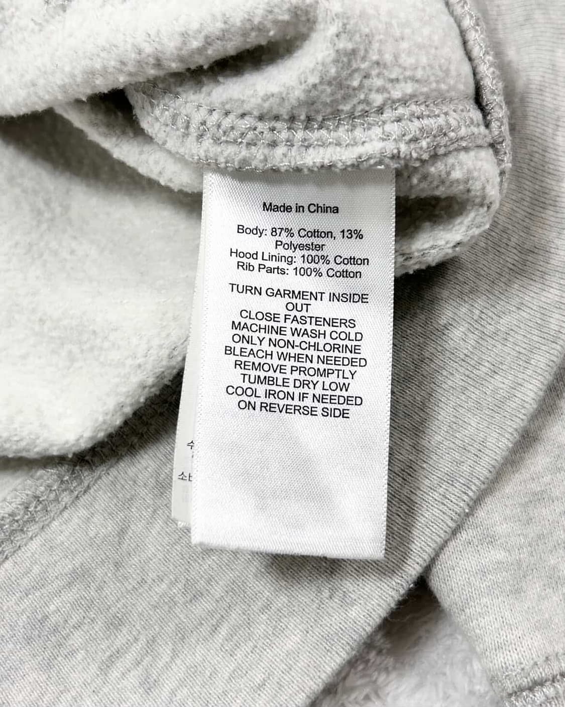 폴로 네이비포니 그레이 후드집업 상품이미지8