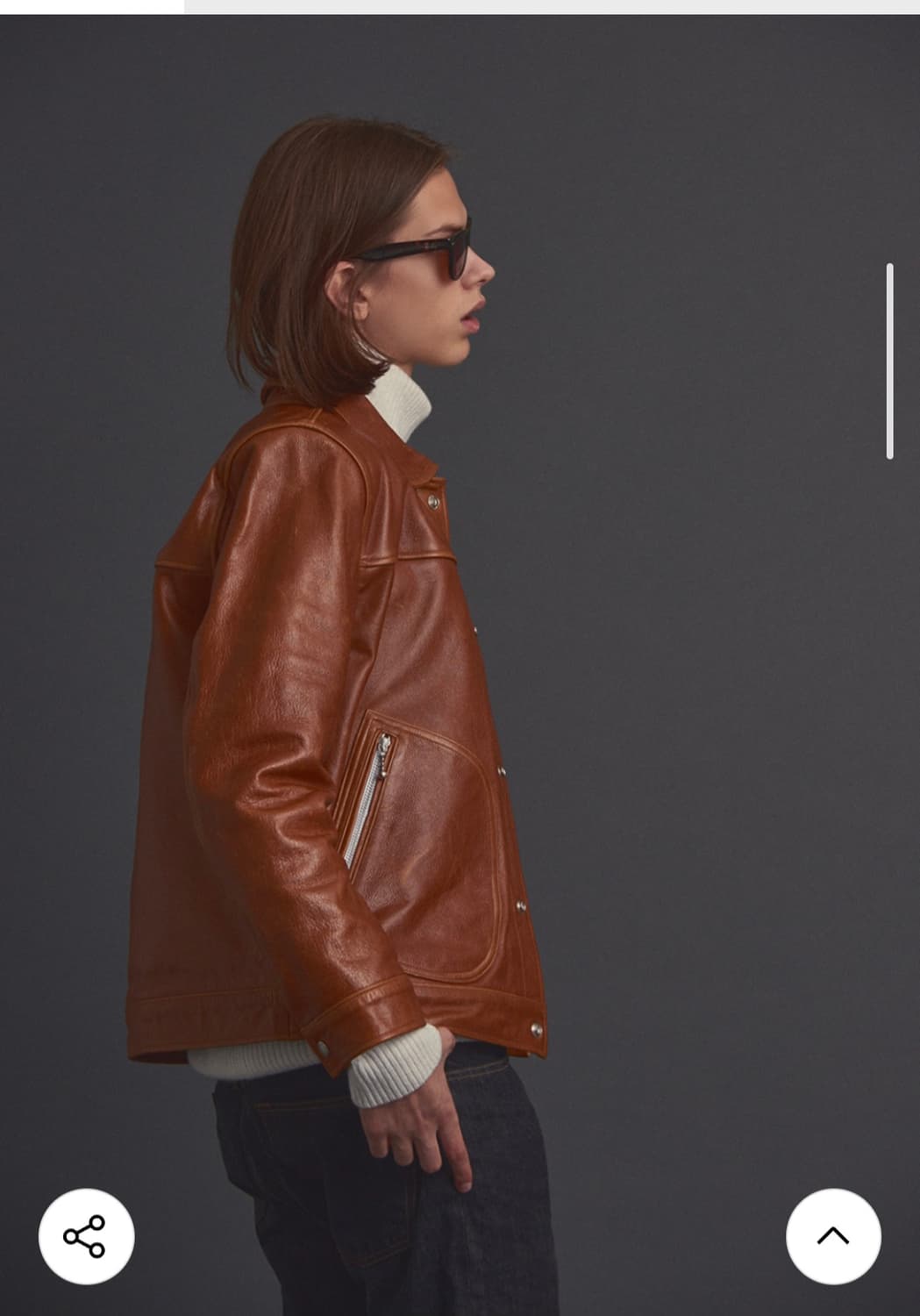 디아프바인 오일풀업 레더자켓 판매 상품이미지3