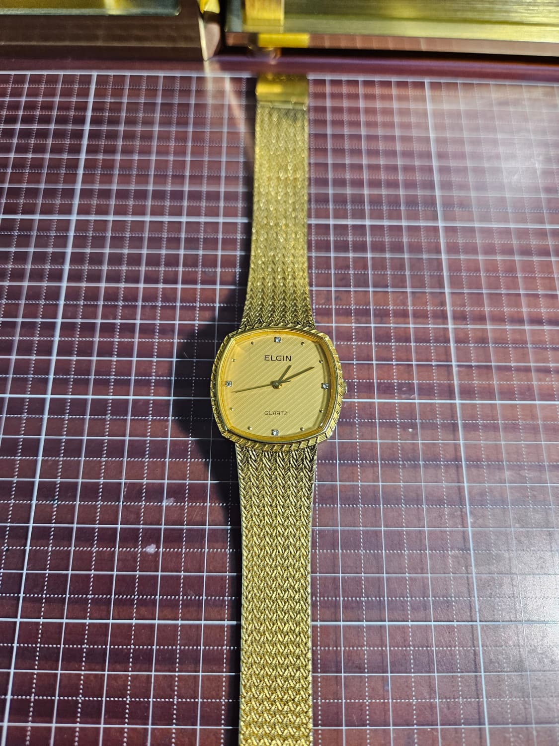 엘진 ELGIN 18k 금장 빈티지 시계 상품이미지3