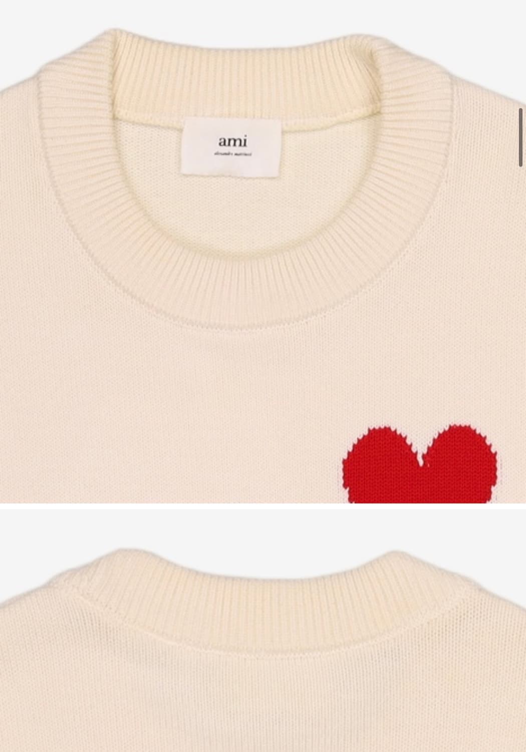 아미 로고 니트 L 상품이미지3