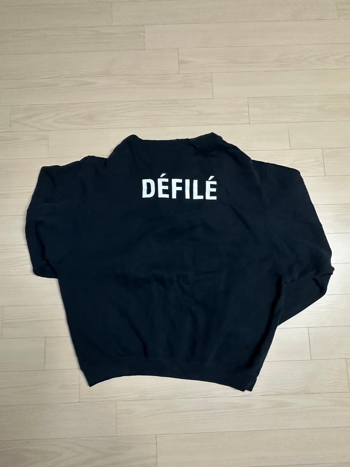 발렌시아가 데필레 후드티 M 상품이미지3