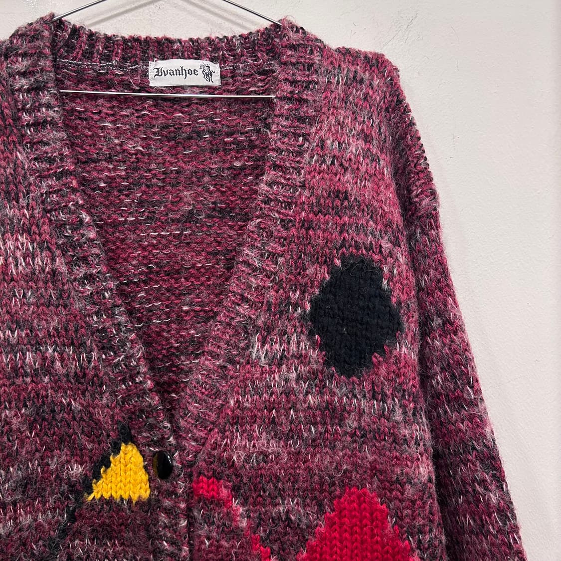 지이크 Ivanhoe 헤비 니트 롱 브이넥 가디건 상품이미지1