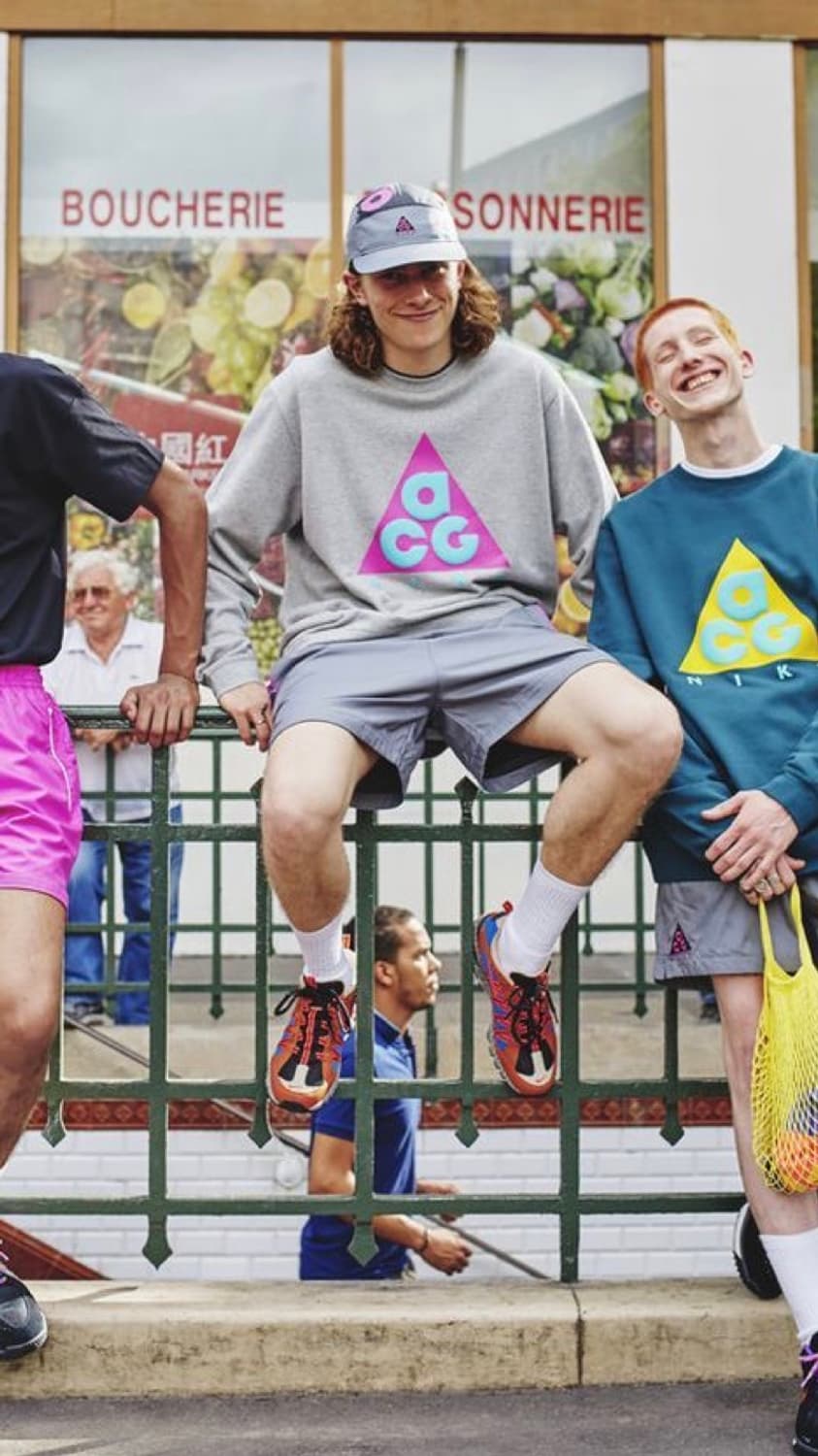 나이키 ACG 2018 S/S시즌 OG빅로고 맨투맨 L 100 상품이미지1