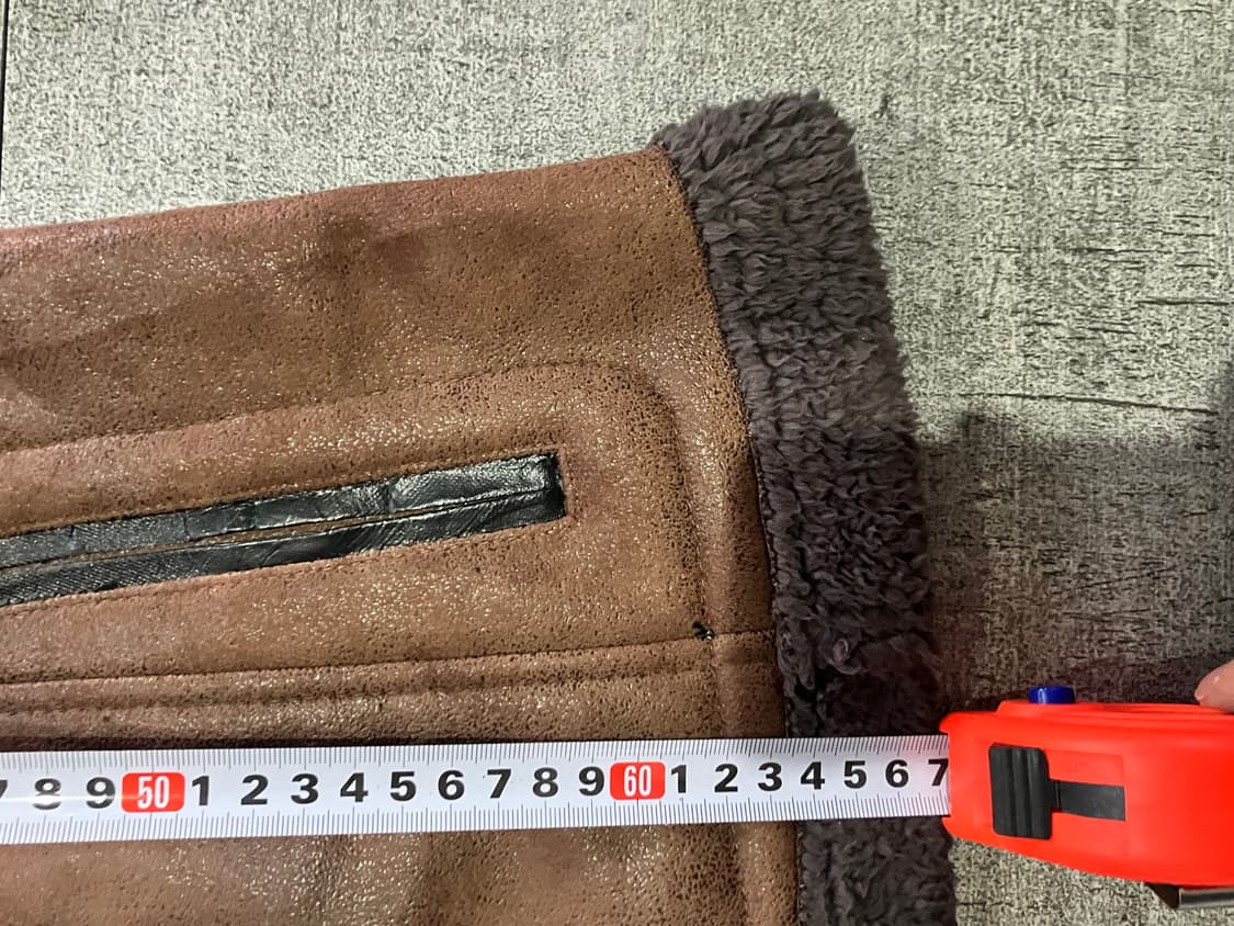 일본빈티지 올드스쿨아메카지 혁오풍 보헤미안 후드무스탕 상품이미지4