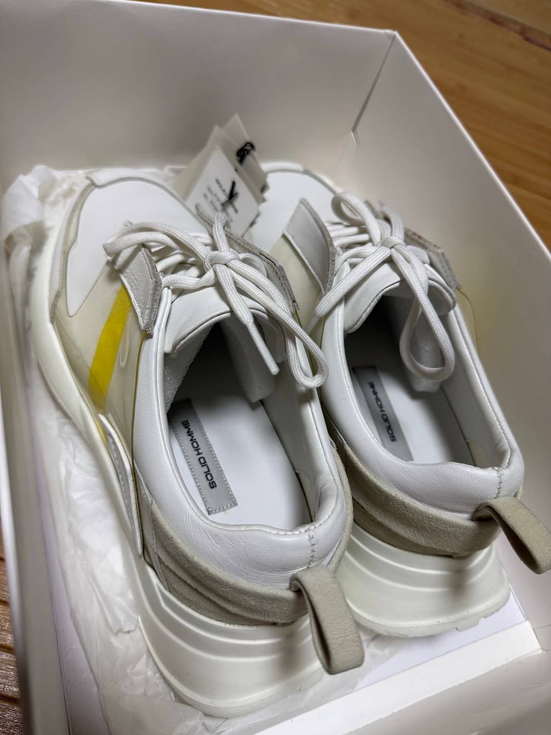 솔리드옴므 30주년 컬렉션 어글리 스니커즈(택포함) 상품이미지5