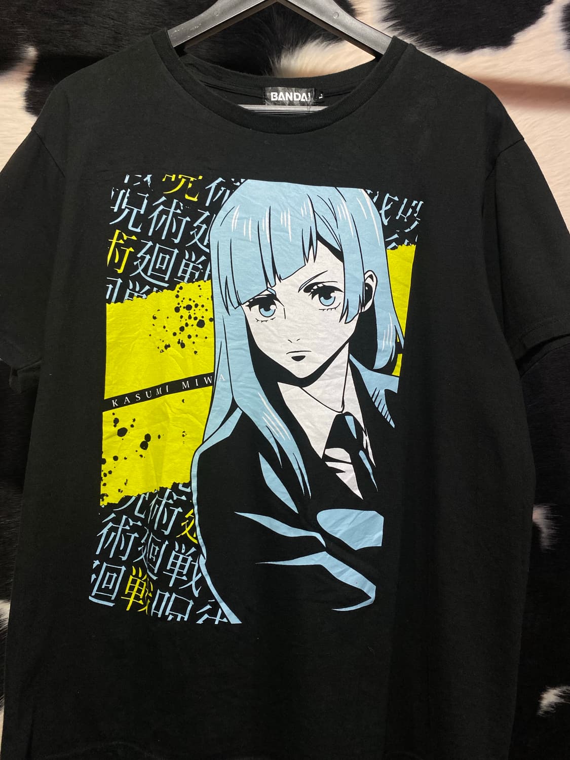 Bandai 주술회전 미와 카스미 프린팅 반팔티셔츠 상품이미지2
