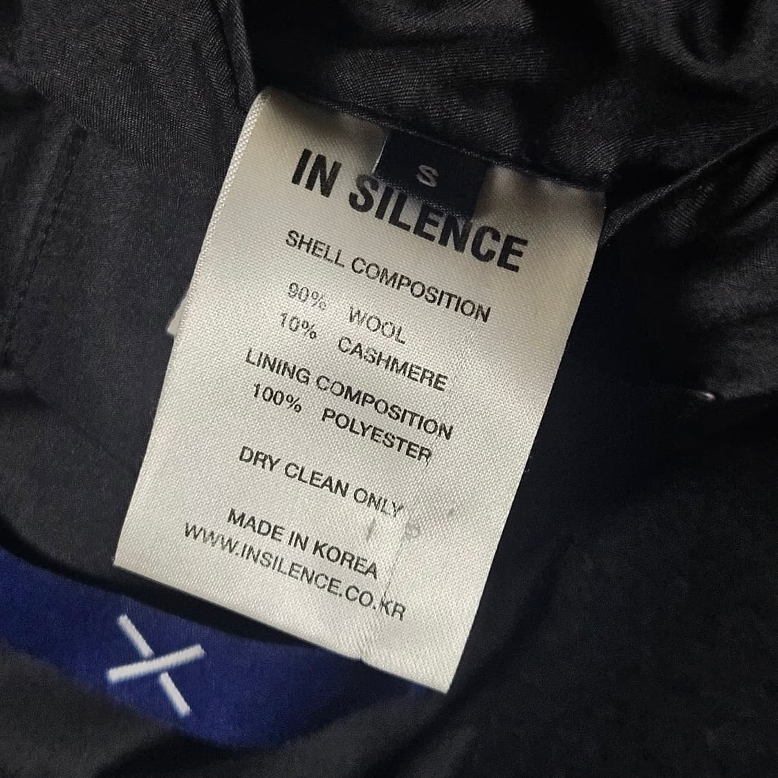 (19FW) 인사일런스x분트 캐시미어 더블 롱 코트 상품이미지7