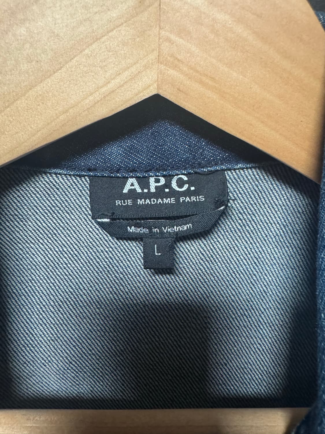 Apc 아페쎄 청자켓 L 사이즈 상품이미지2