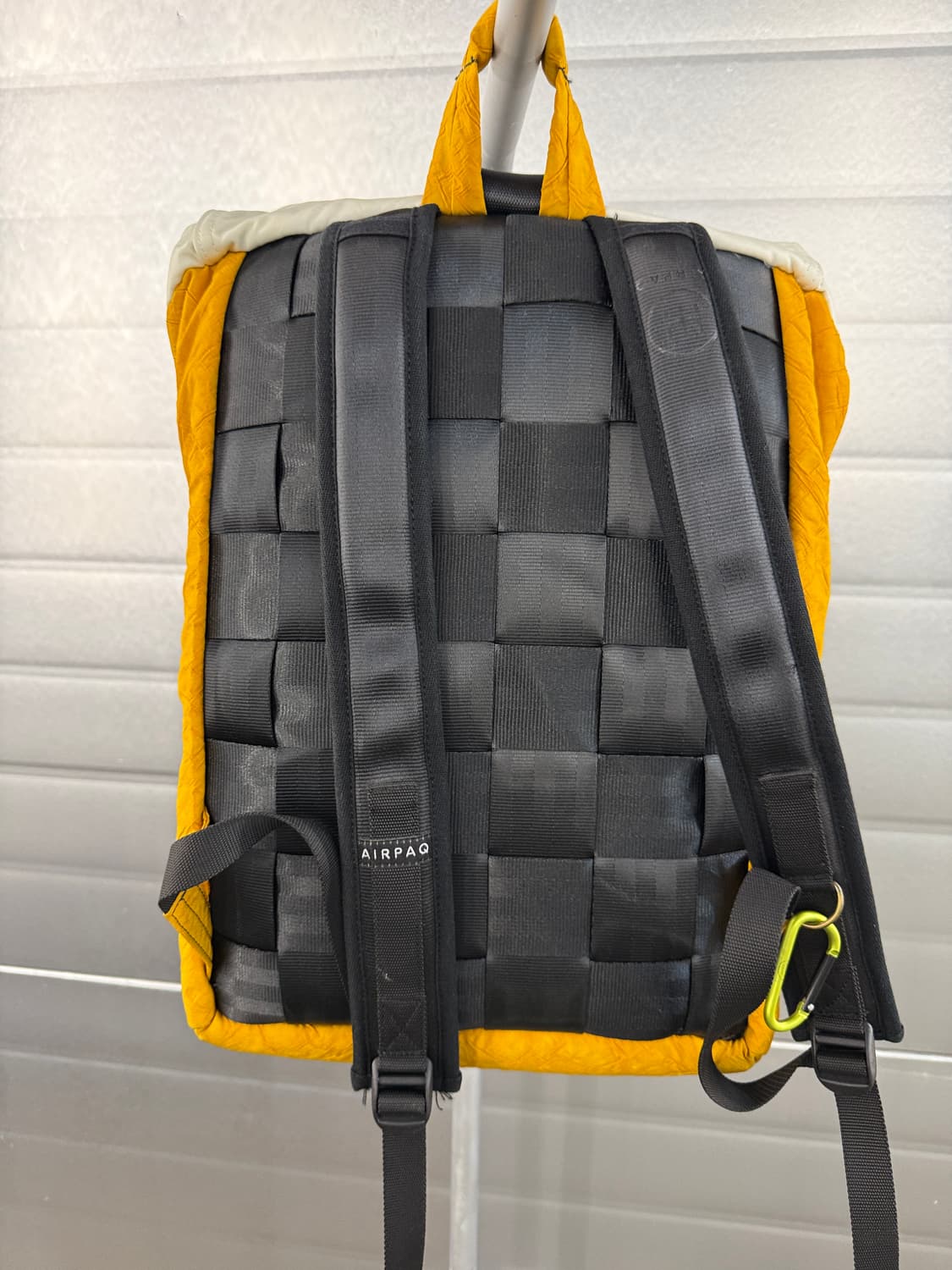 AIRPAQ 롤탑 백팩 옐로우 상품이미지4