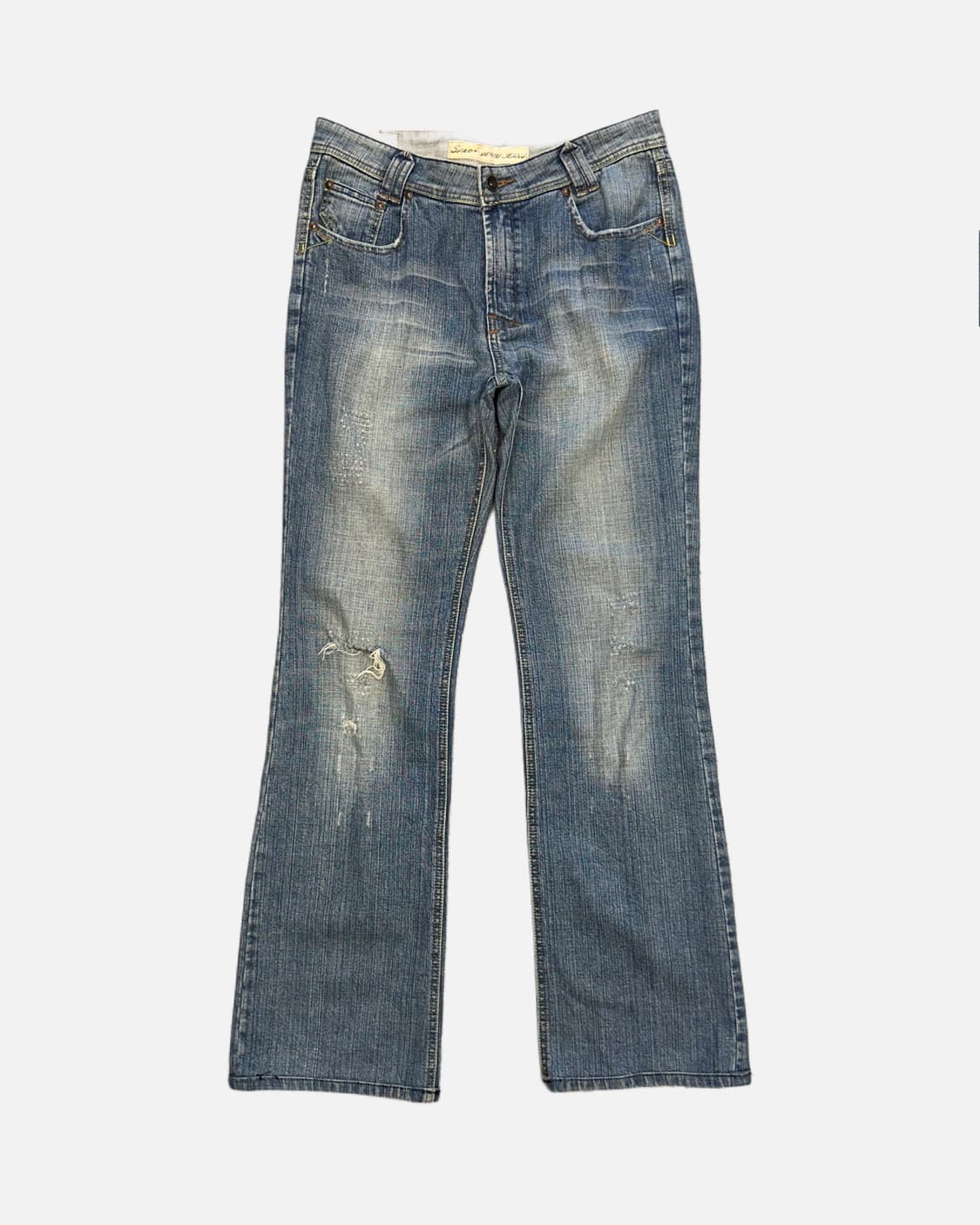 vintage fade damage flare jean 상품이미지1