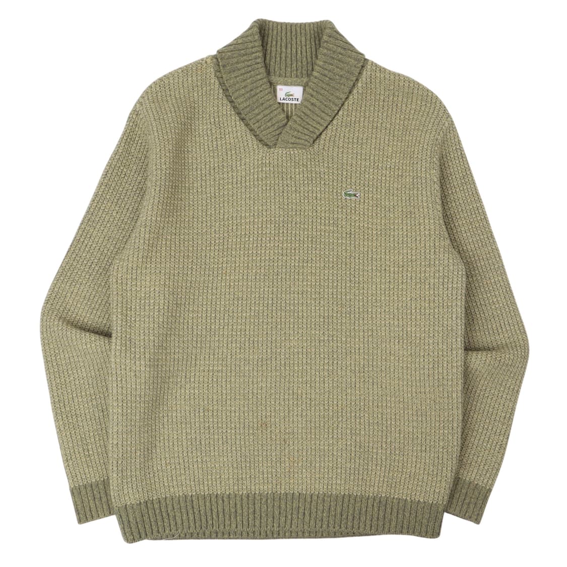 라코스테 울 숄카라 니트 스웨터 상품이미지1