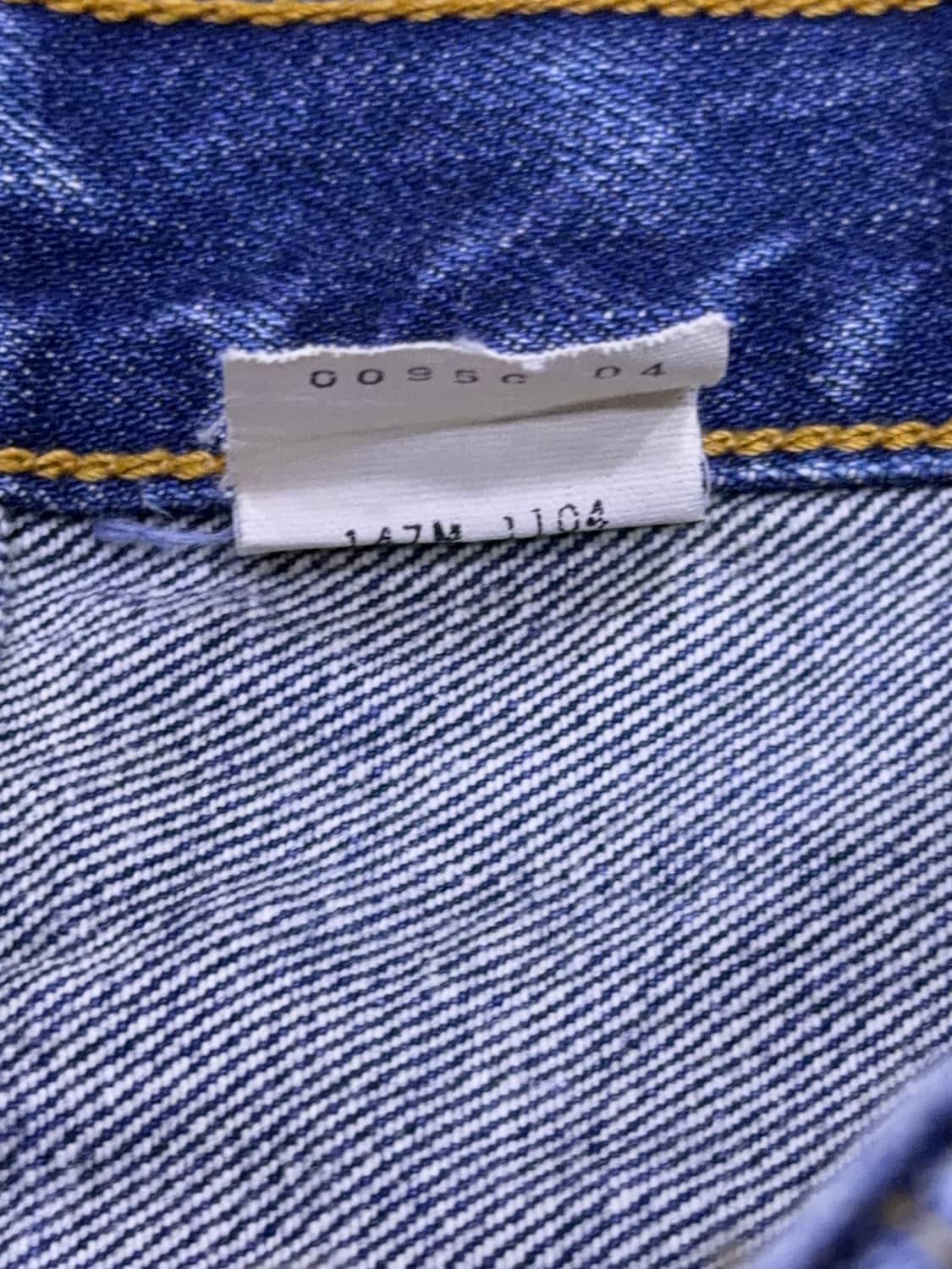 리바이스 501 레귤러핏 00's 멕시코 메이드 빈티지 데님팬츠 30 상품이미지9