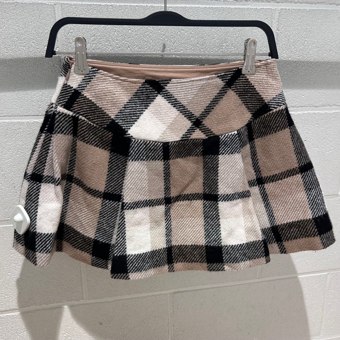 Burberry Nova check Wool Mini Skirt 상품이미지7
