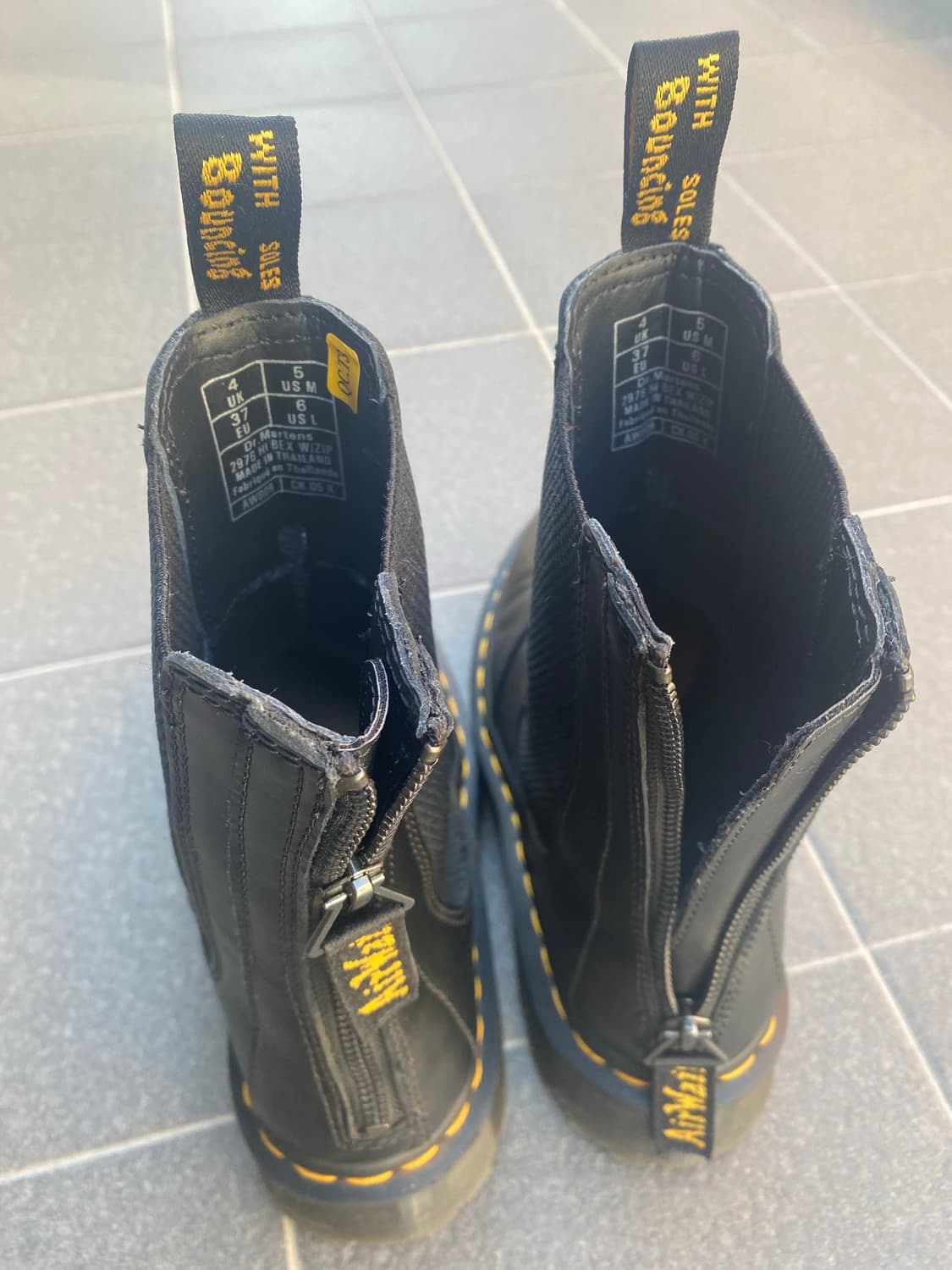 닥터마틴 2976 벡스 w/zip 하이 첼시부츠 (UK4) 상품이미지4