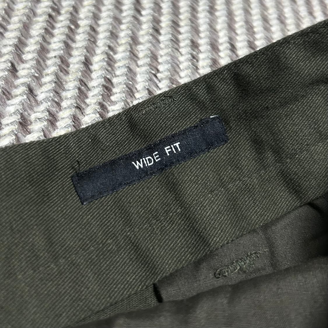 [30] Musinsa 무신사 스탠다드 카키 와이드핏 치노팬츠 상품이미지6