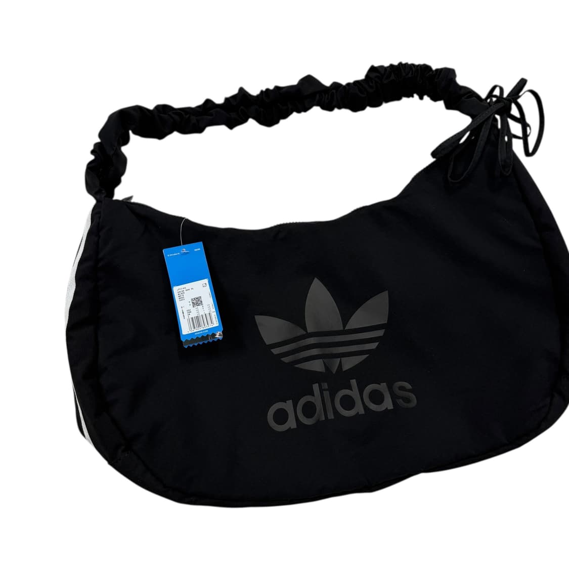 아디다스 오리지널스 클라우드 셔링 숄더백 가방 엑스라지 블랙 상품이미지2
