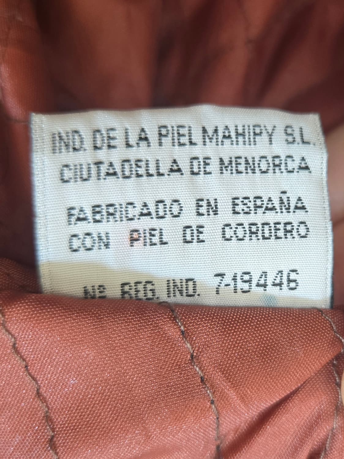 브라운 스웨이드 봄버 자켓(일본산) 상품이미지8