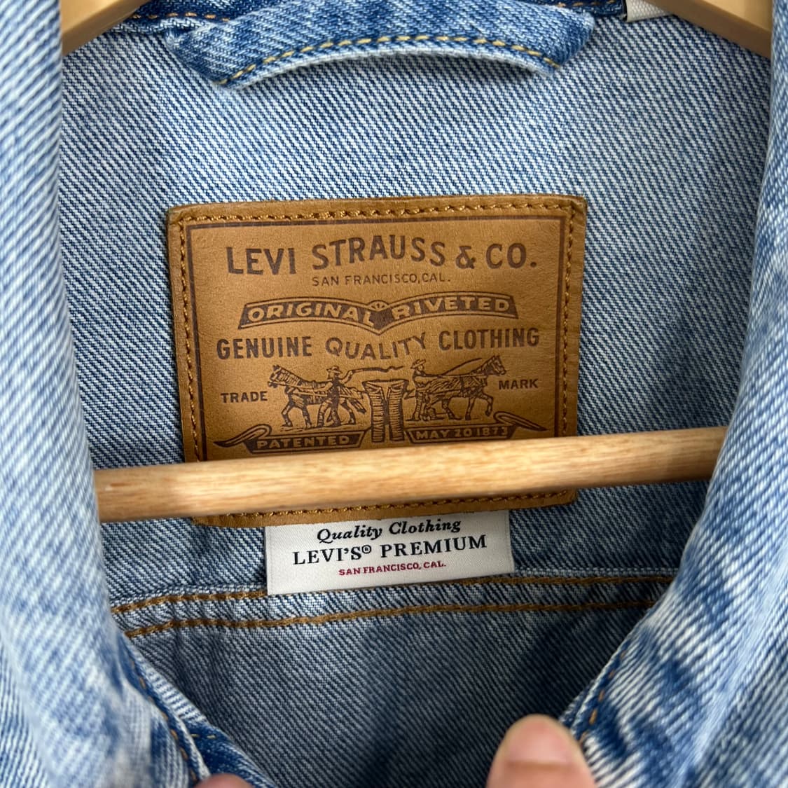 Levis 리바이스 빅E 프리미엄 데님 자켓 상품이미지3
