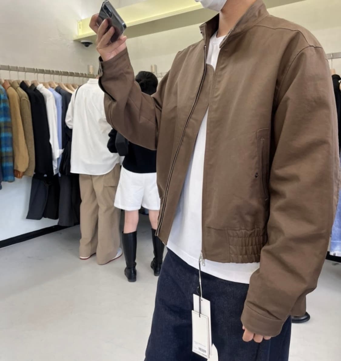 prtprt x 프리즘웍스 해링턴 자켓 블랙 XL 상품이미지6