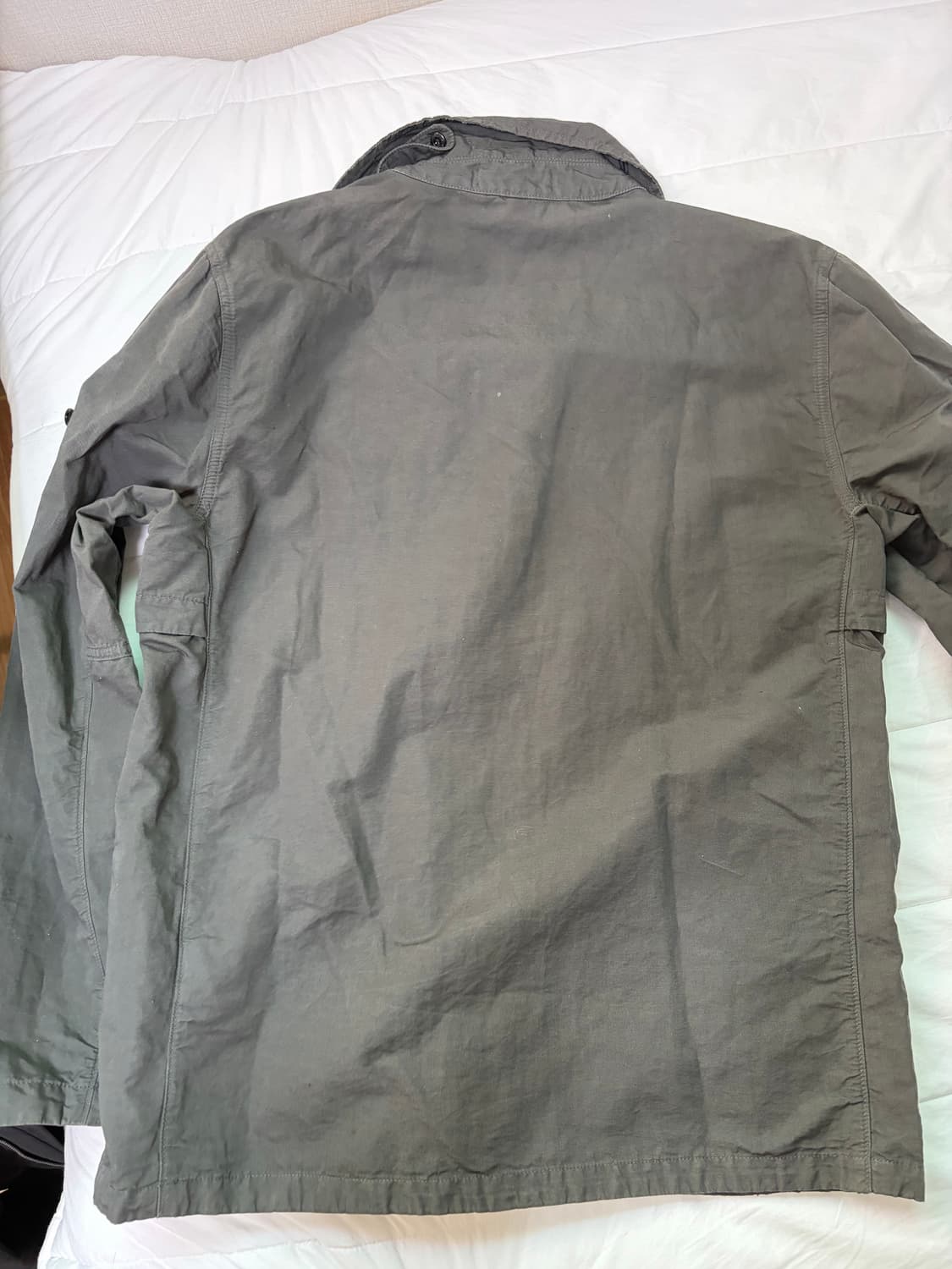 스톤아일랜드 텔라 코튼 tc 자켓 다크그레이 L 상품이미지6