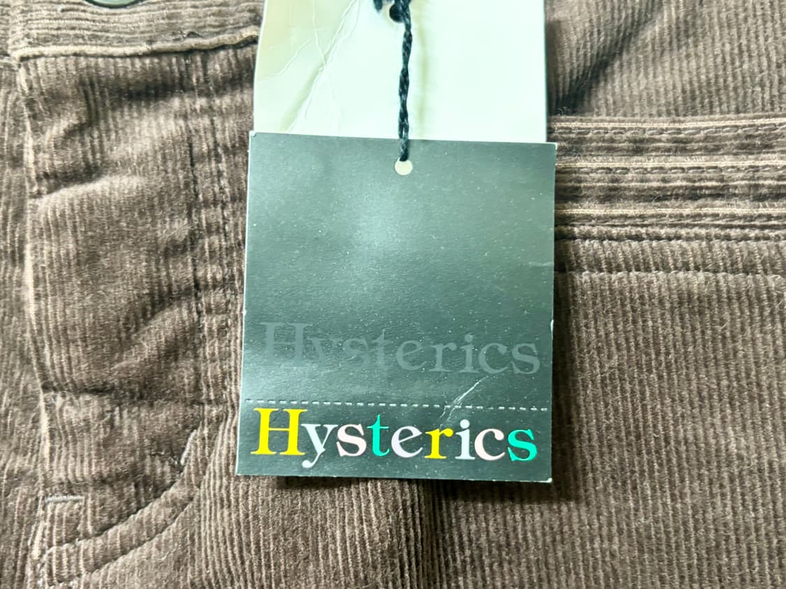 히스테릭 글래머 히스테릭스 코듀로이 팬츠 새제품 일본산 상품이미지3