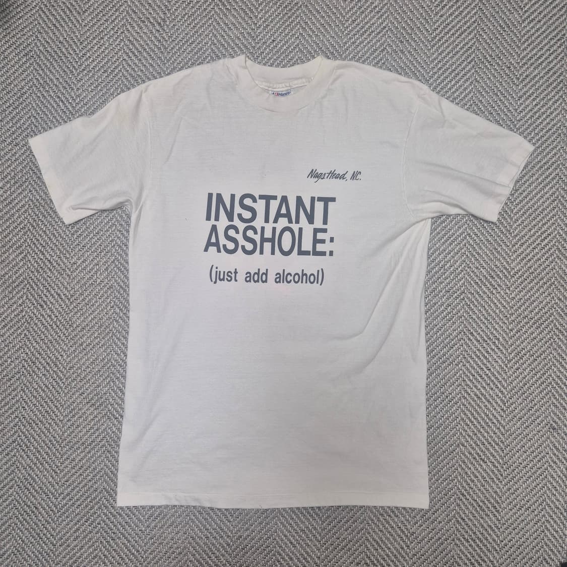 90s Hanes 그래픽 싱글스티치 티셔츠 (L) 상품이미지1