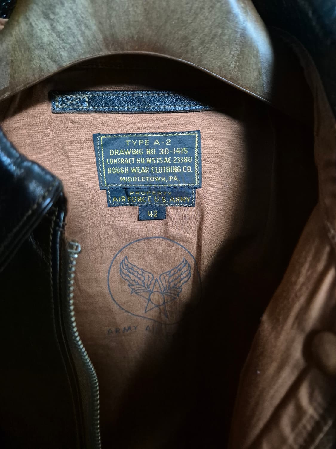 토이즈맥코이 레드립 A2자켓 42사이즈 상품이미지4