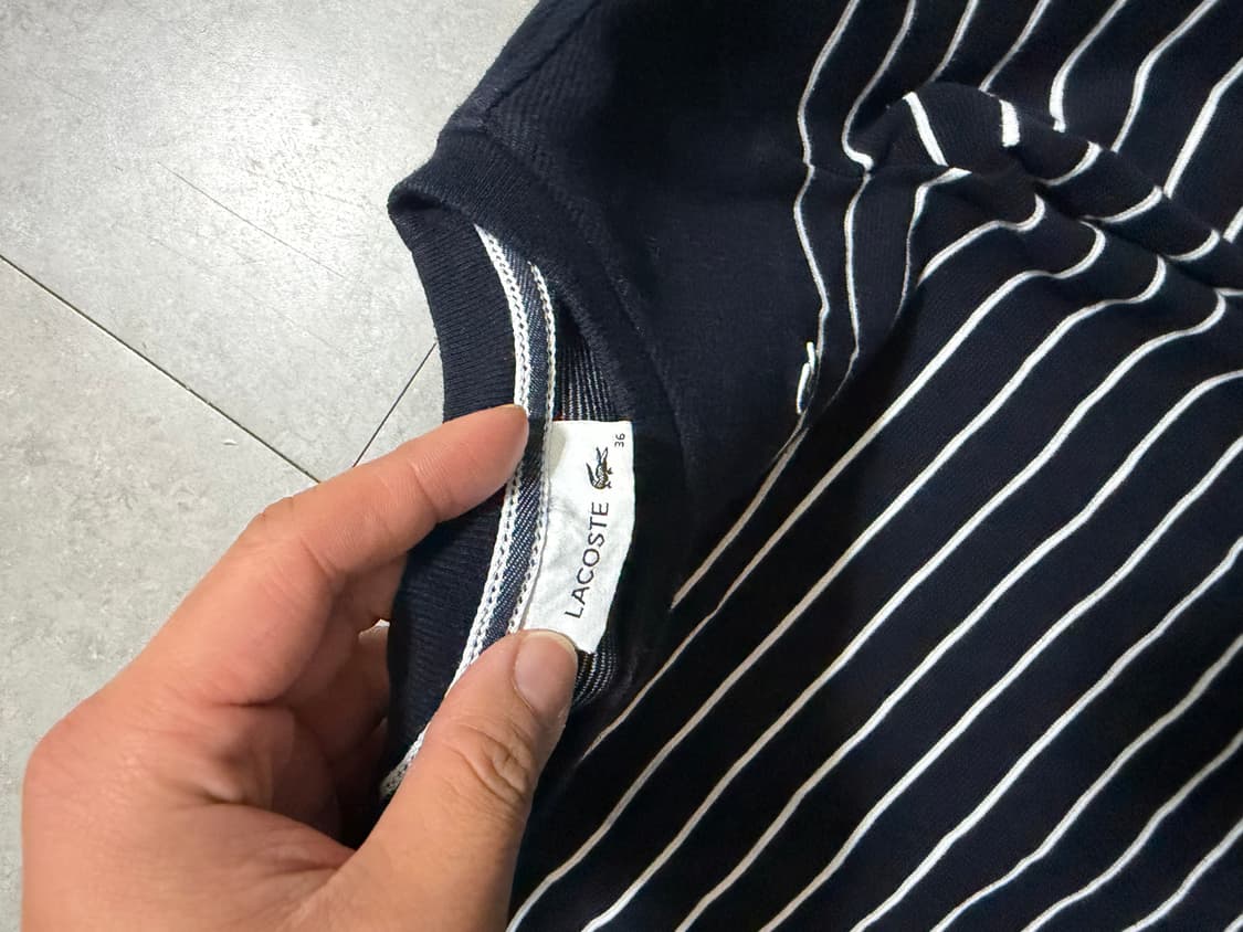 캘빈클라인 빈티지 코튼 스트라이프  롱슬리브 티셔츠95size   상품이미지2