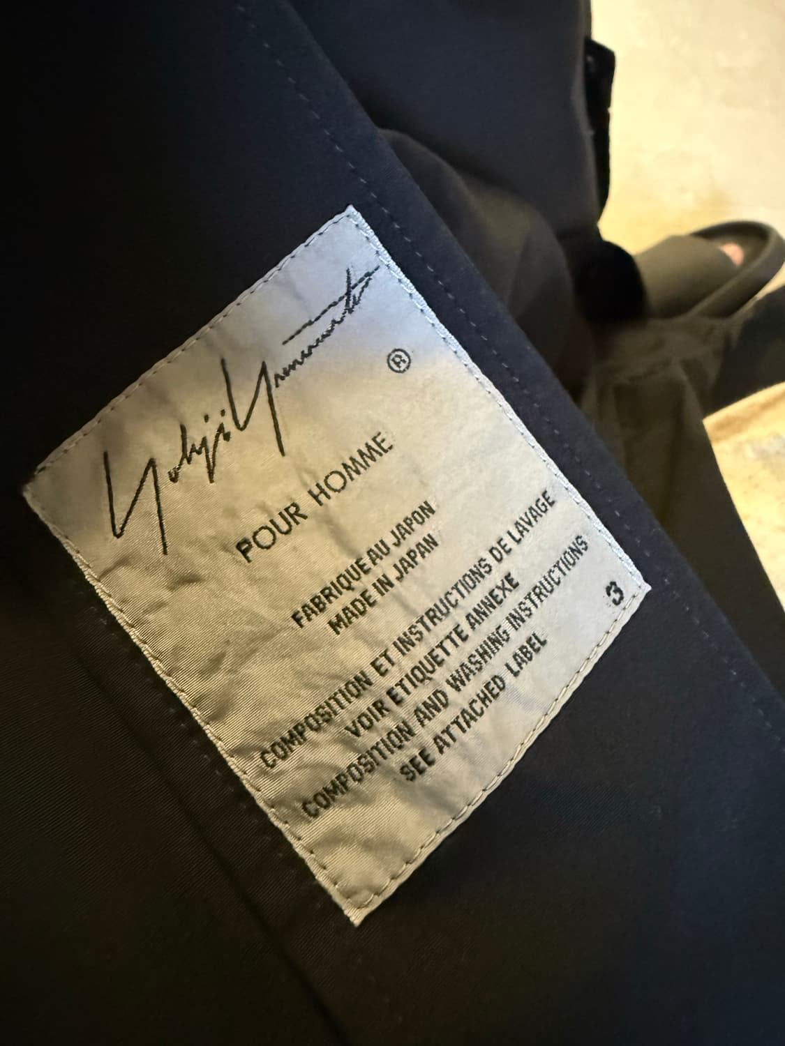 Yohji yamamoto pour homme 상품이미지4