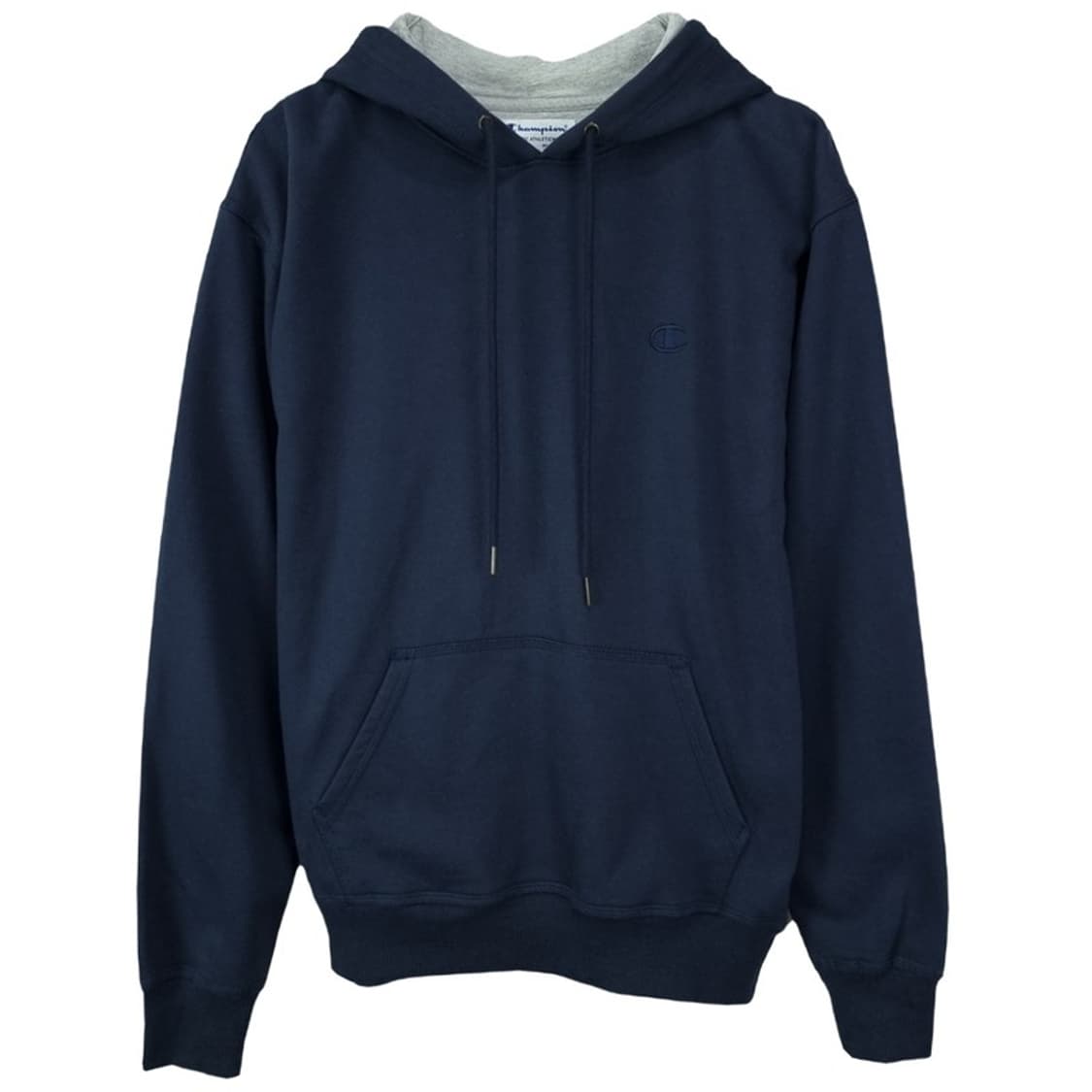 [챔피온] 로고 자수 후드티 네이비 M19409 상품이미지2