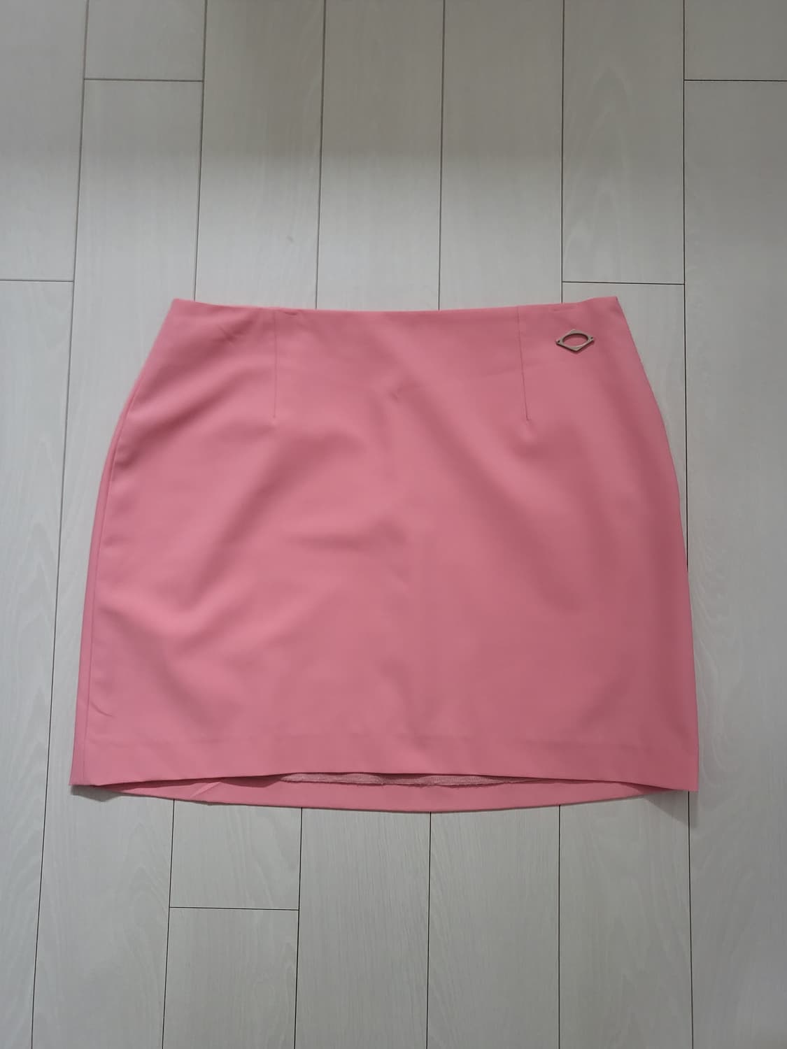 미스치프 롬버스 스커트 핑크 상품이미지1