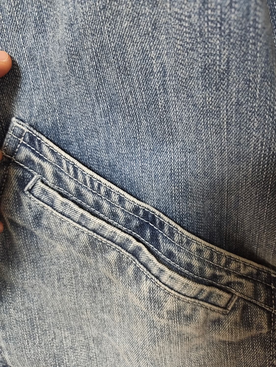 에스피오나지 91 데님 트러커 자켓 라이트 인디고 L 상품이미지7