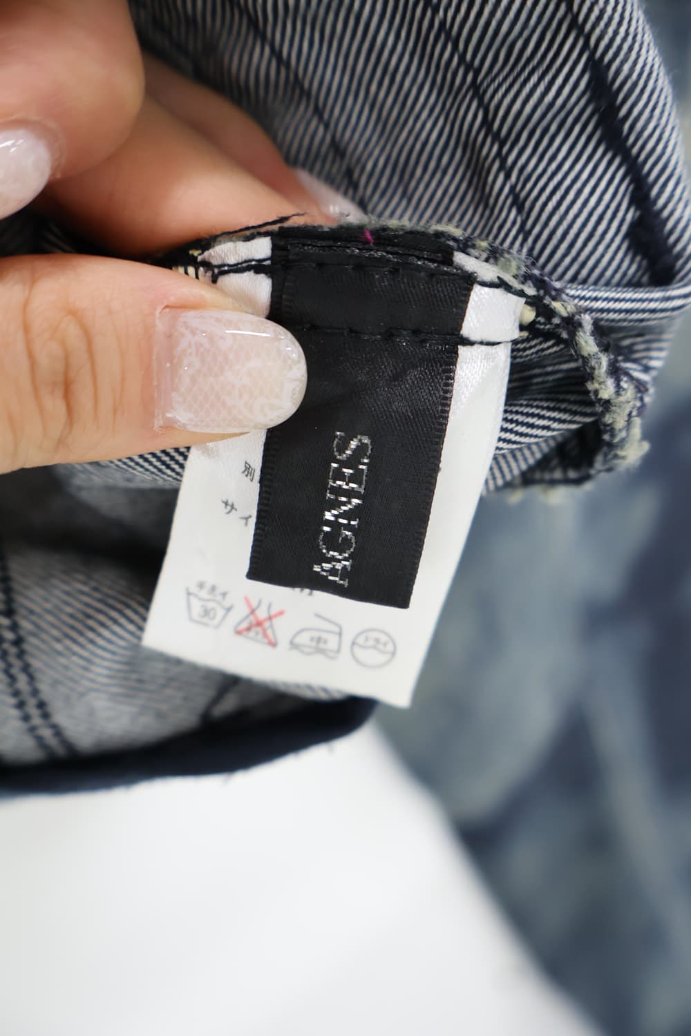 Jpn Y2k Acid Wash Denim Biker Jacket 상품이미지8