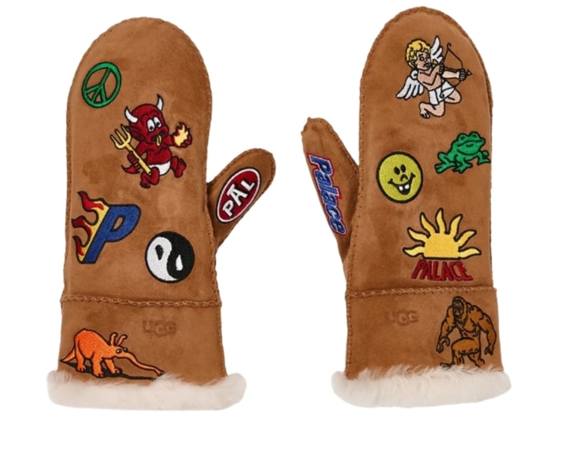 어그 x 팔라스 쉽스킨 미튼 체스트넛 상품이미지1