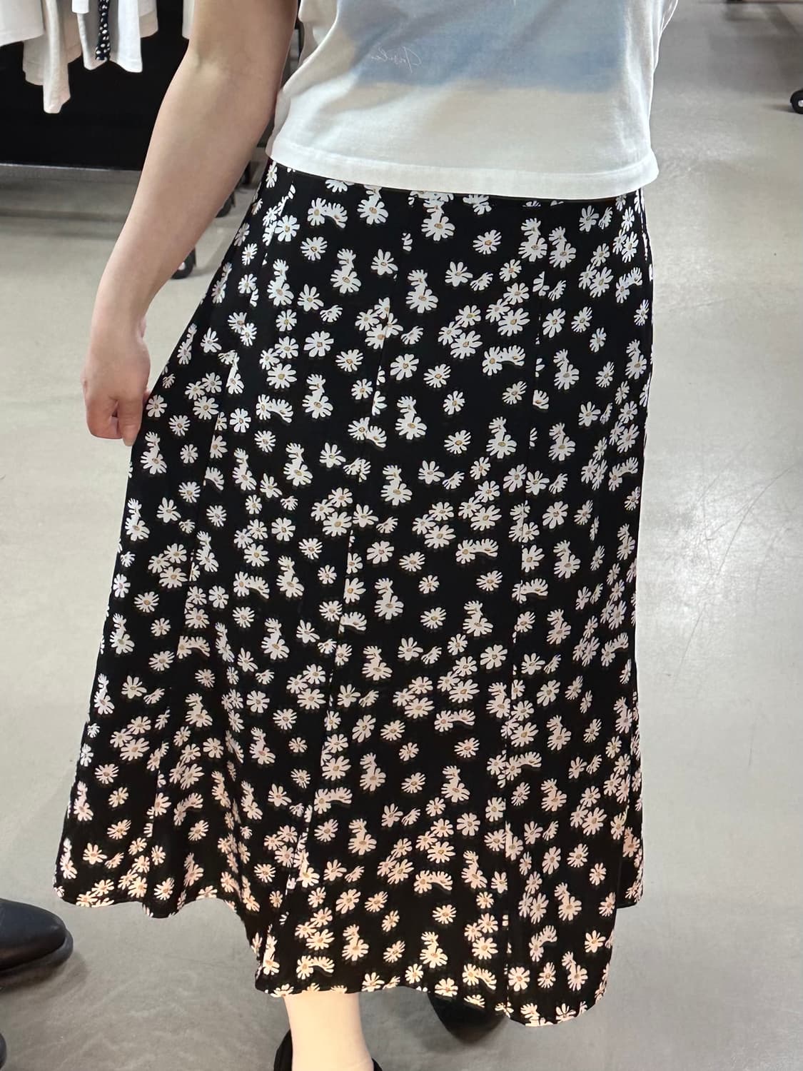 데이지패턴 플레어 롱스커트🌼 상품이미지2