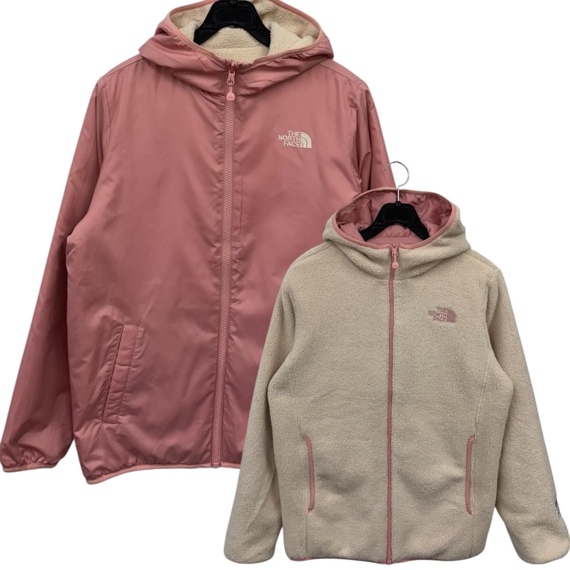 노스페이스 리버시블 우먼 후드 플리스 상품이미지1