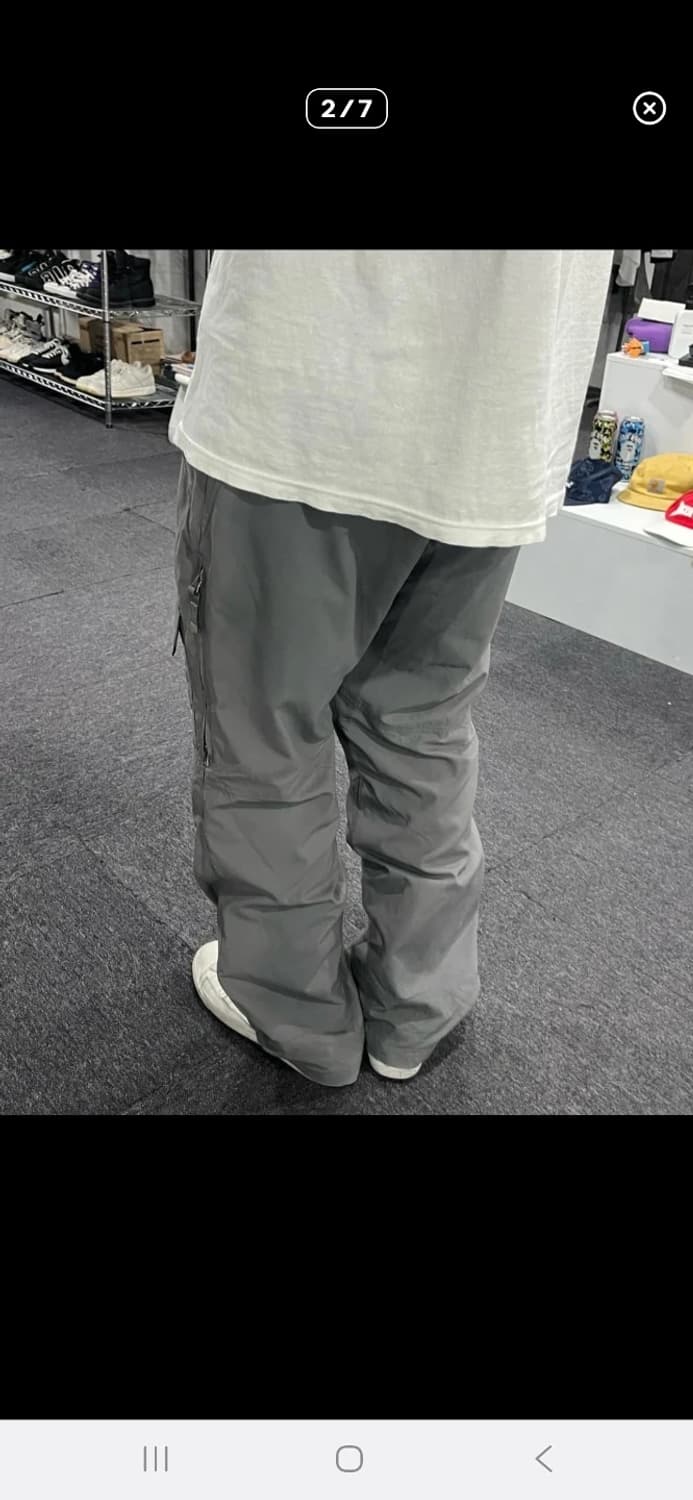 노스페이스 하이벤트 나일론 스키 보드복 고프코어 팬츠 2XL 상품이미지3