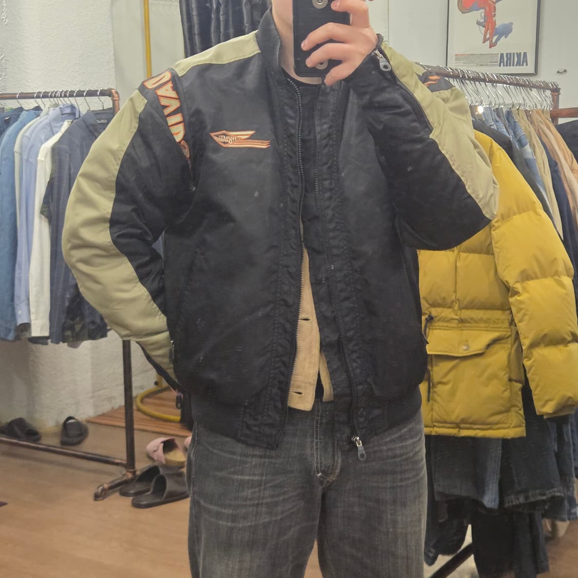 할리 데이비슨 나일론 자켓 상품이미지5