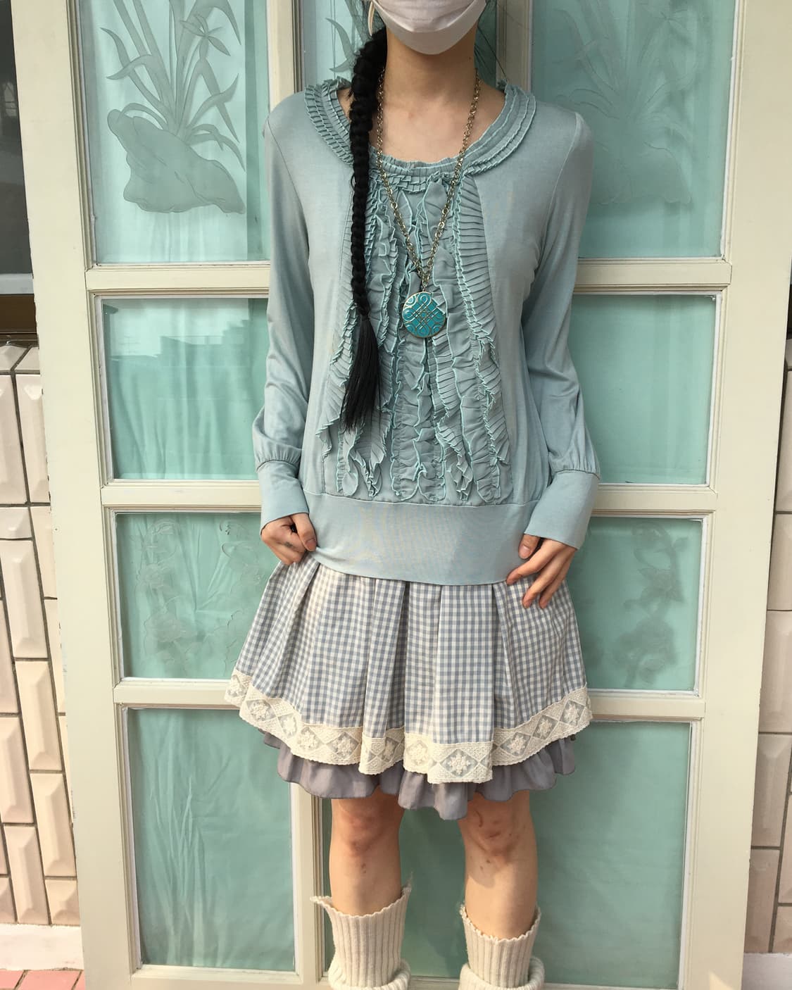 Ruffle frill point sleeve 상품이미지9