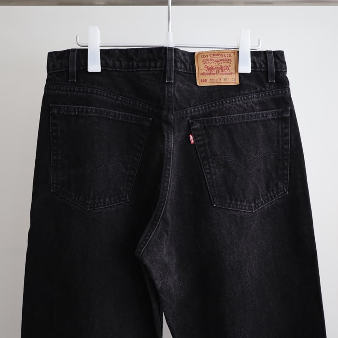1990s 555 Black Jeans 상품이미지7