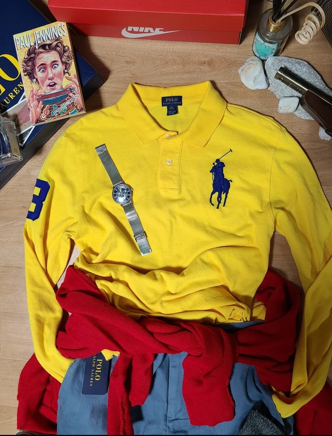 폴로 랄프로렌 긴팔 카라티 pk  상품이미지1