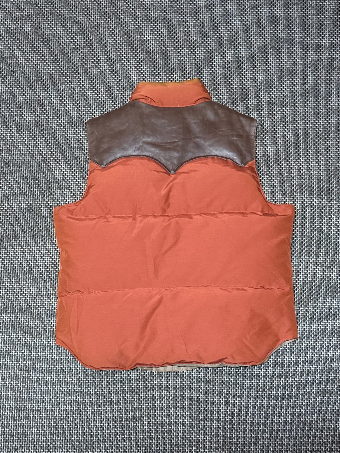 슈가케인 구스다운 레더 베스트 상품이미지2