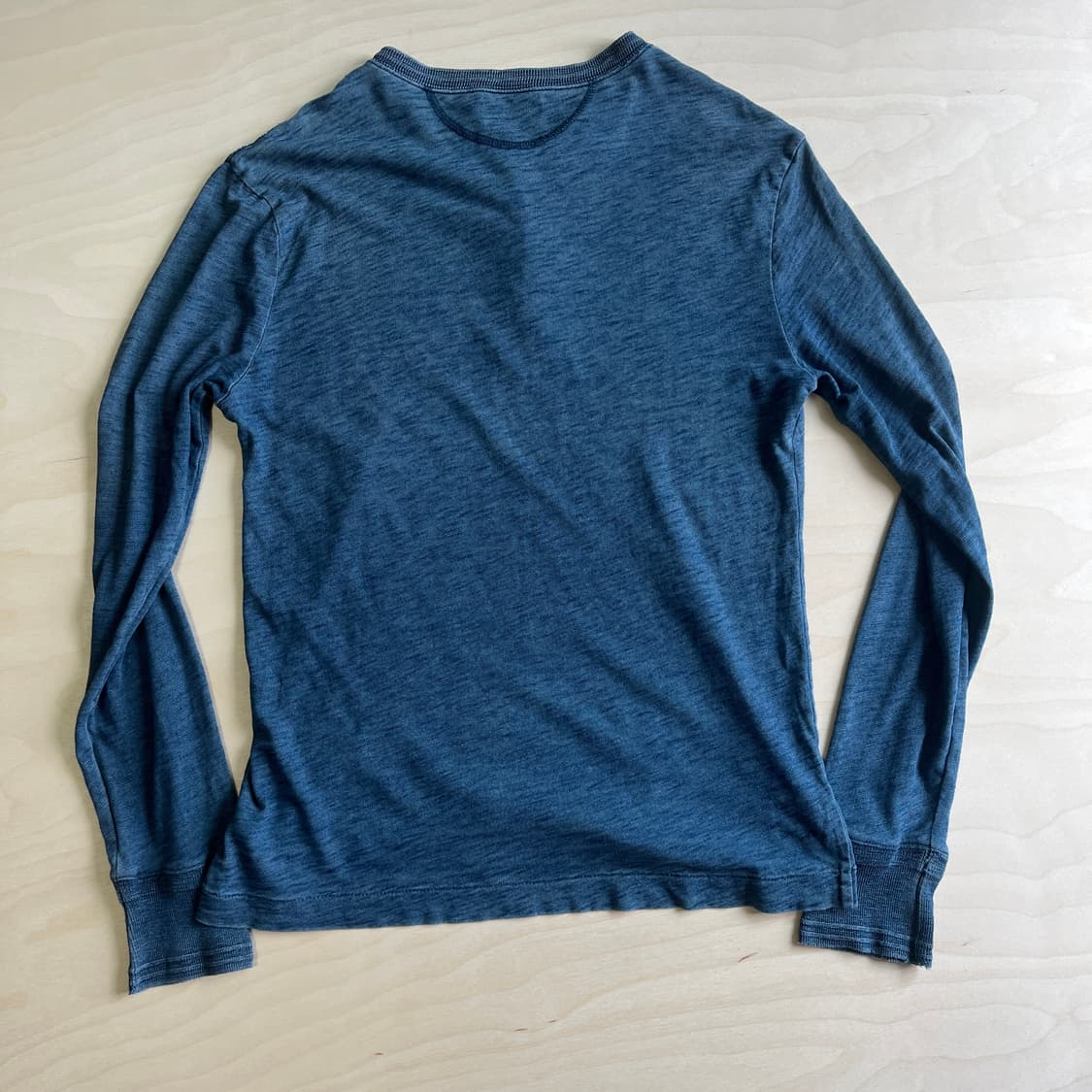 Polo Ralphlauren Indigo Dyed Henley Neck 상품이미지3