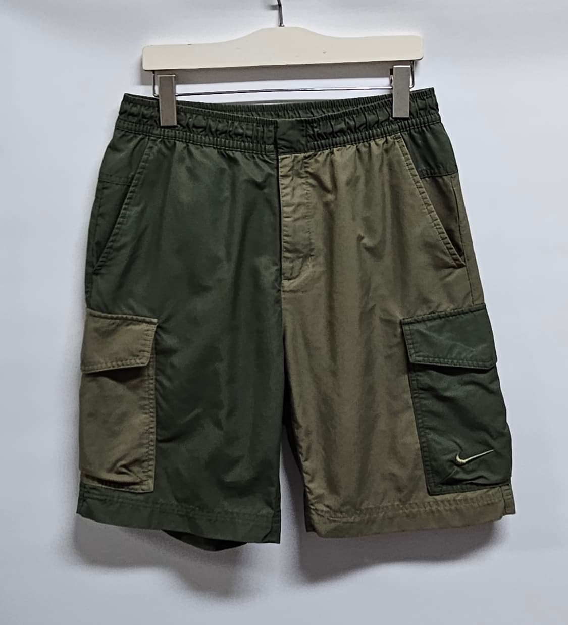 나이키 카키 카고 반바지 L 상품이미지1